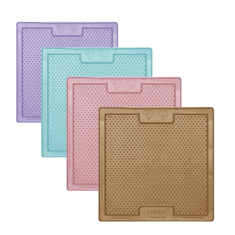 Lickimat soother classic pastel - Tapis de léchage pour chien et chat