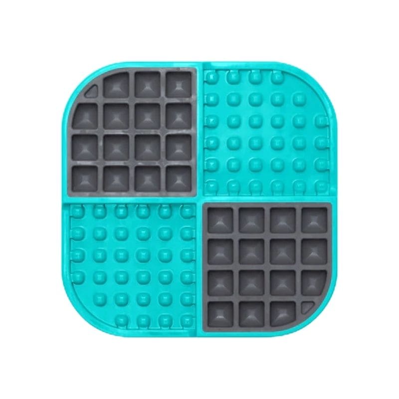 Lickimat Slomo - Tapis de léchage anti-glouton pour chien et chat