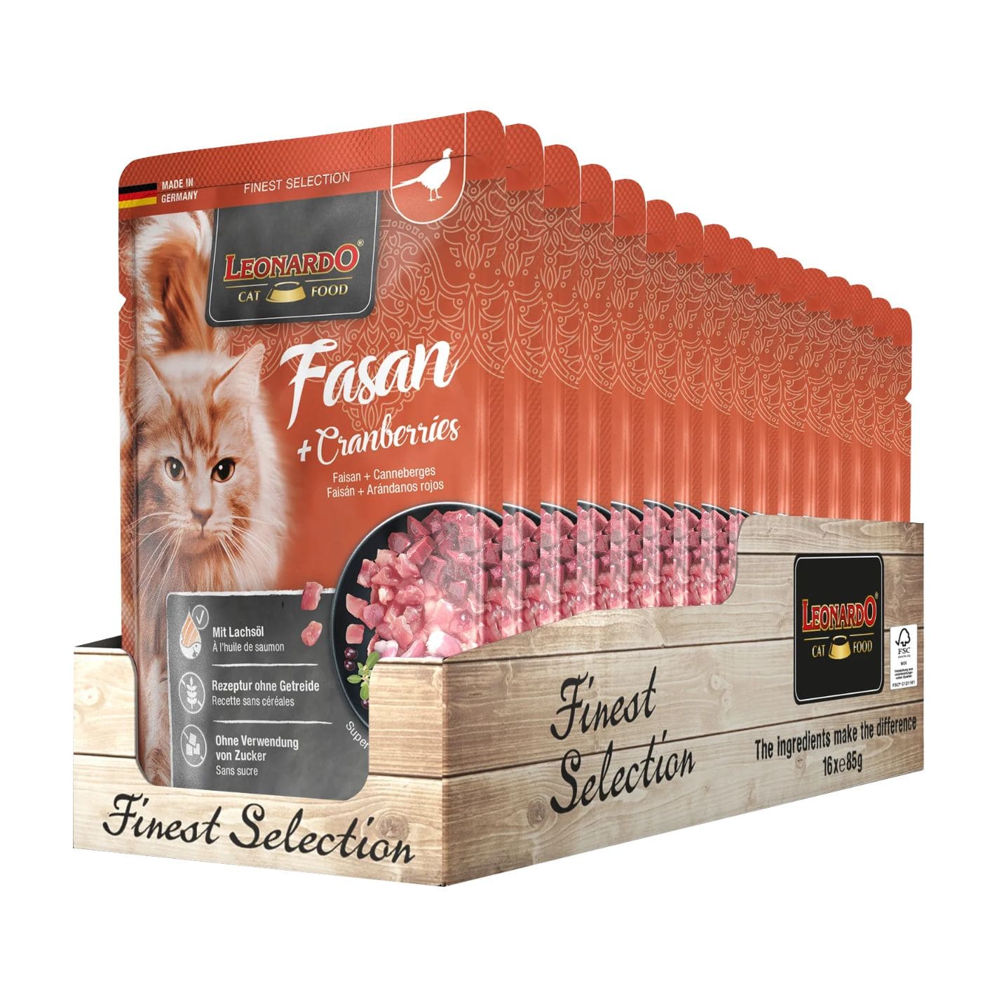 Léonardo Finest selection - Faisant + Canneberge