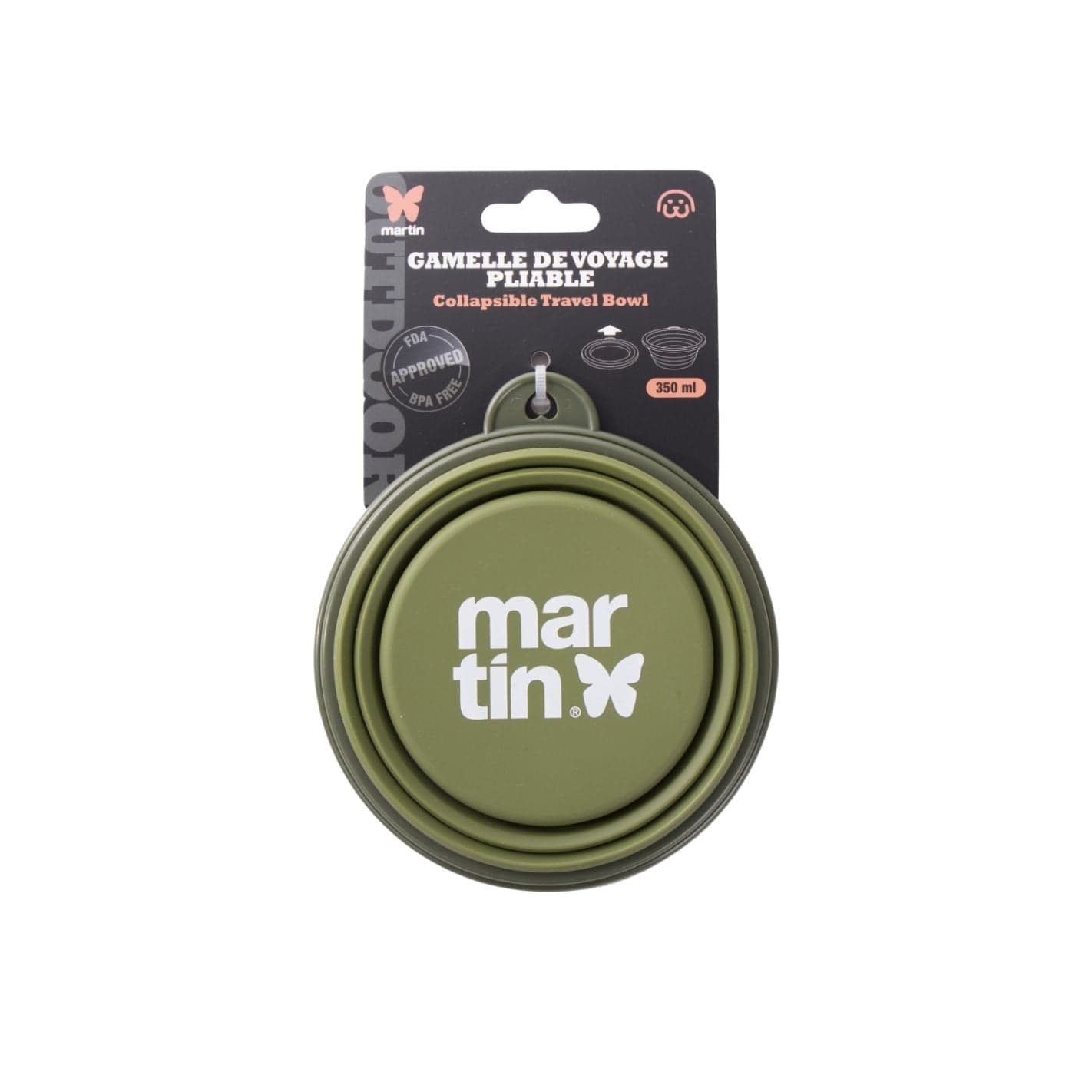 Gamelle pliable en sillicone