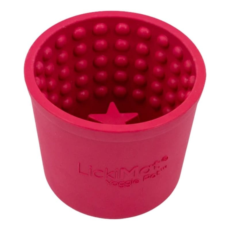Lickimat Yoggie pot - Jouet d'occupation pour chien