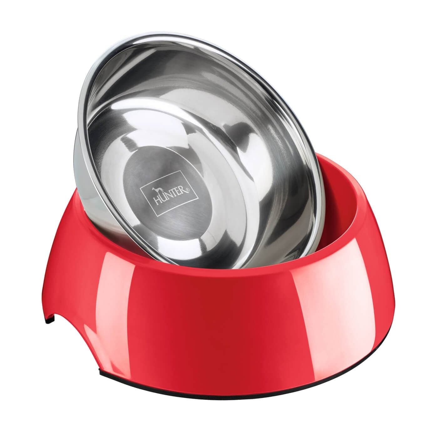 Gamelle pour chien en mélamine avec bol amovible