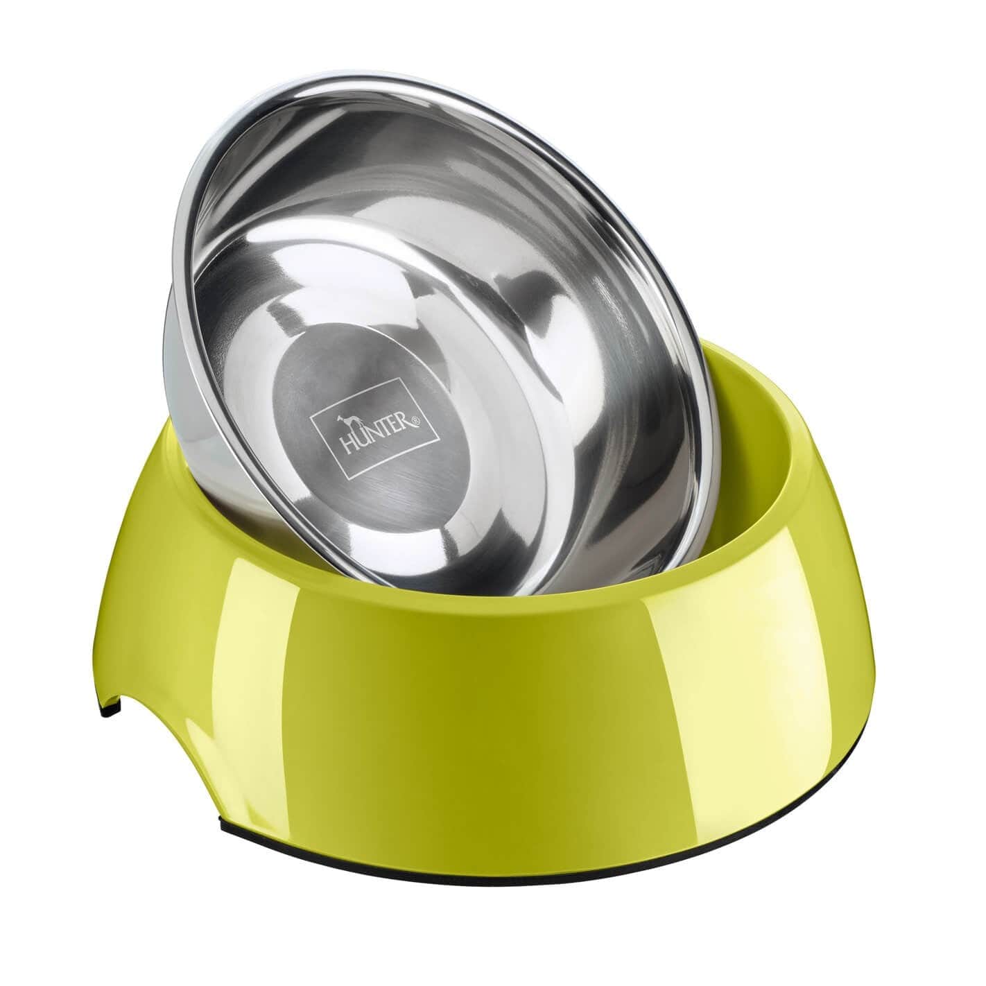 Gamelle pour chien en mélamine avec bol amovible