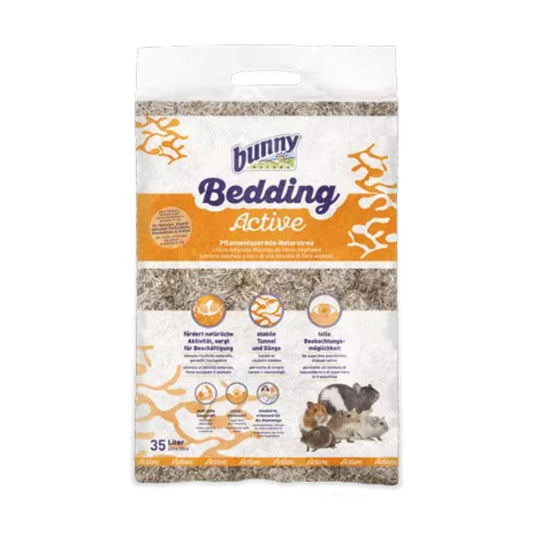 Littière en fibres végétales - Bedding active Bunny Nature