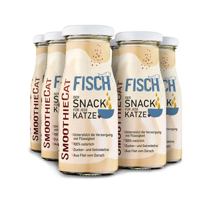 Smoothie pour chat au poisson 100% naturel - 150 ml