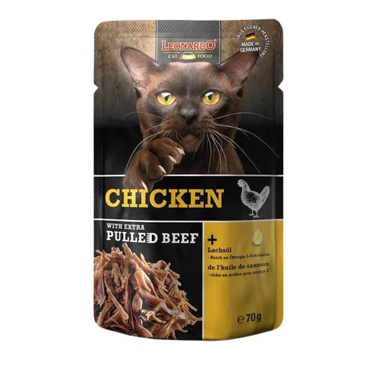 Effilochés au poulet pour chat - 100% naturel