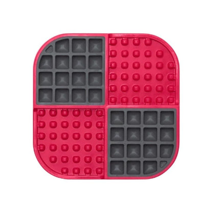 Lickimat Slomo - Tapis de léchage anti-glouton pour chien et chat