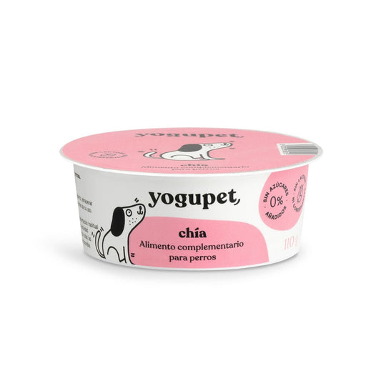 Yaourt pour chien et chat sans lactose au Chia