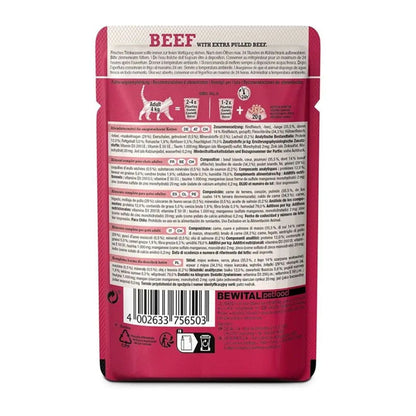 Effilochés au boeuf sans céréales - Leonardo - 70g