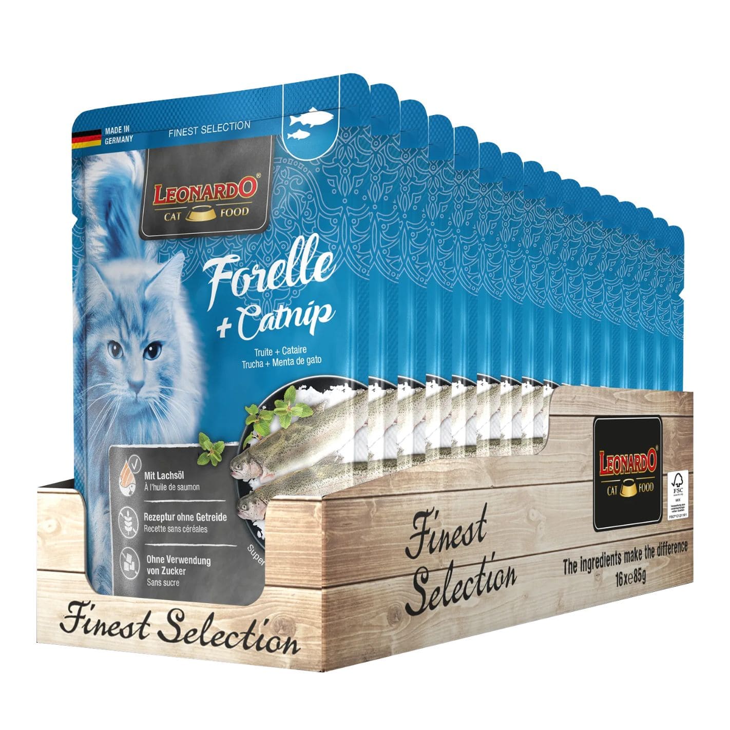 Leonardo finest selection - Truite + cataire