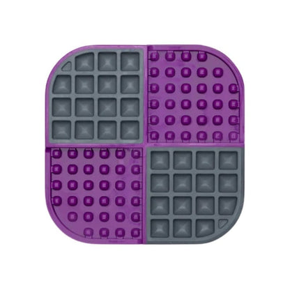 Lickimat Slomo - Tapis de léchage anti-glouton pour chien et chat