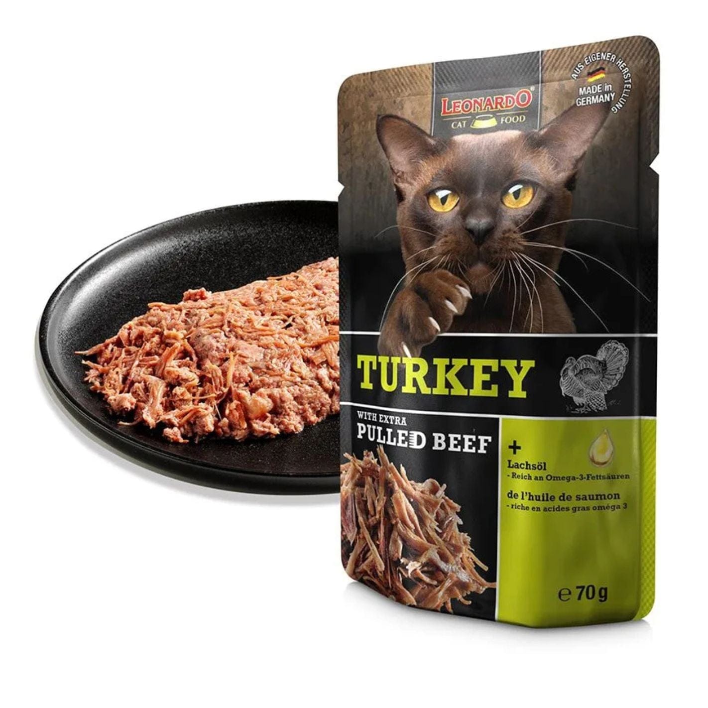 Effilochés à la dinde sans céréales - 70g