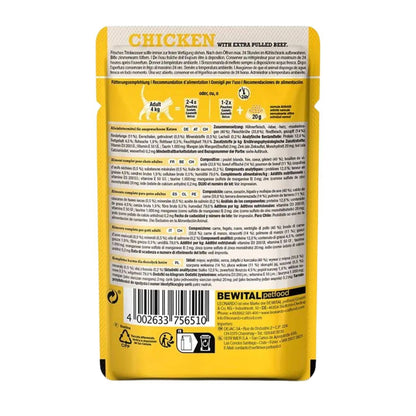 Effilochés au poulet pour chat - 100% naturel