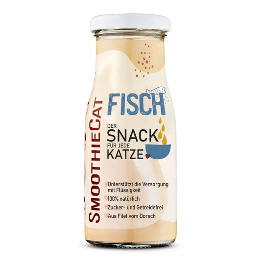 Smoothie pour chat au poisson 100% naturel - 150 ml