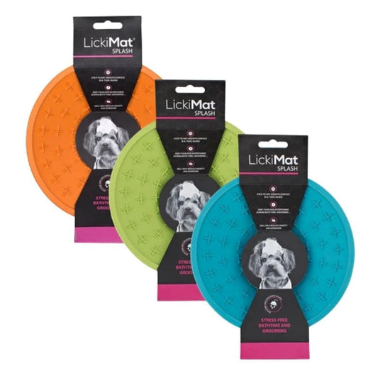 Lickimat Splash - Tapis de léchage pour chien et chat
