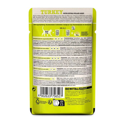 Effilochés à la dinde sans céréales - 70g