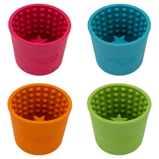 Lickimat Yoggie pot - Jouet d'occupation pour chien