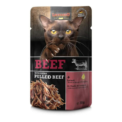 Effilochés au boeuf sans céréales - Leonardo - 70g