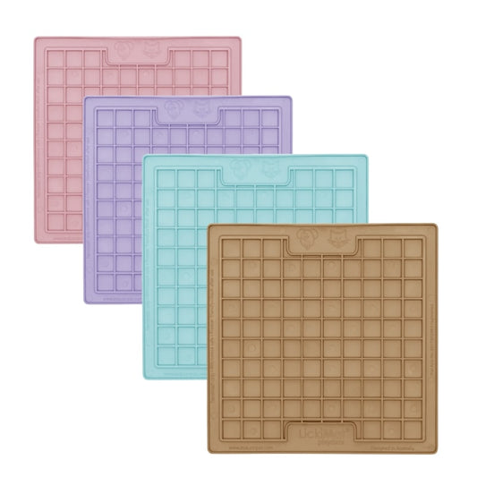 Lickimat classic playdate pastel - Tapis de léchage pour chien et chat