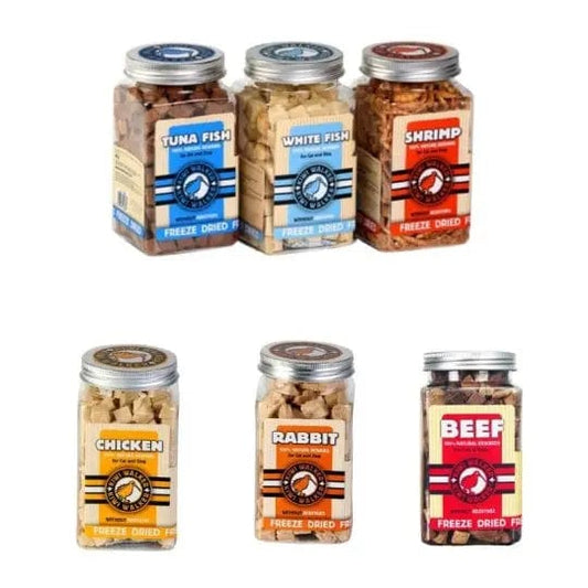 Friandises de travail lyophilisées