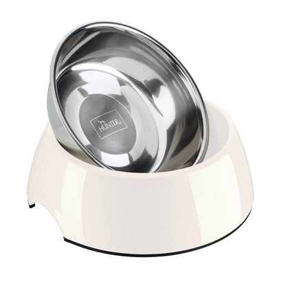 Gamelle pour chien en mélamine avec bol amovible