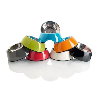 Gamelle pour chien en mélamine avec bol amovible